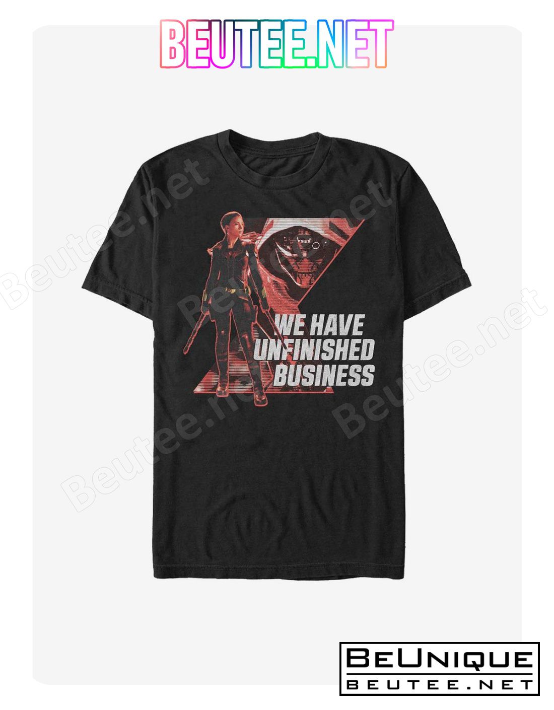 Marvel Black Widow Unfinished Business T-shirt