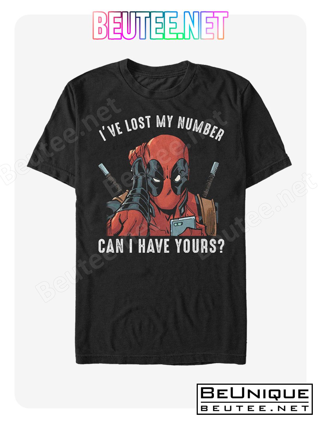 Marvel Deadpool Lost My Number T-Shirt