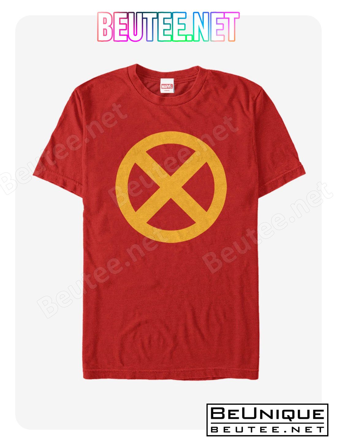 Marvel Deadpool X-Force Yellow Logo T-Shirt