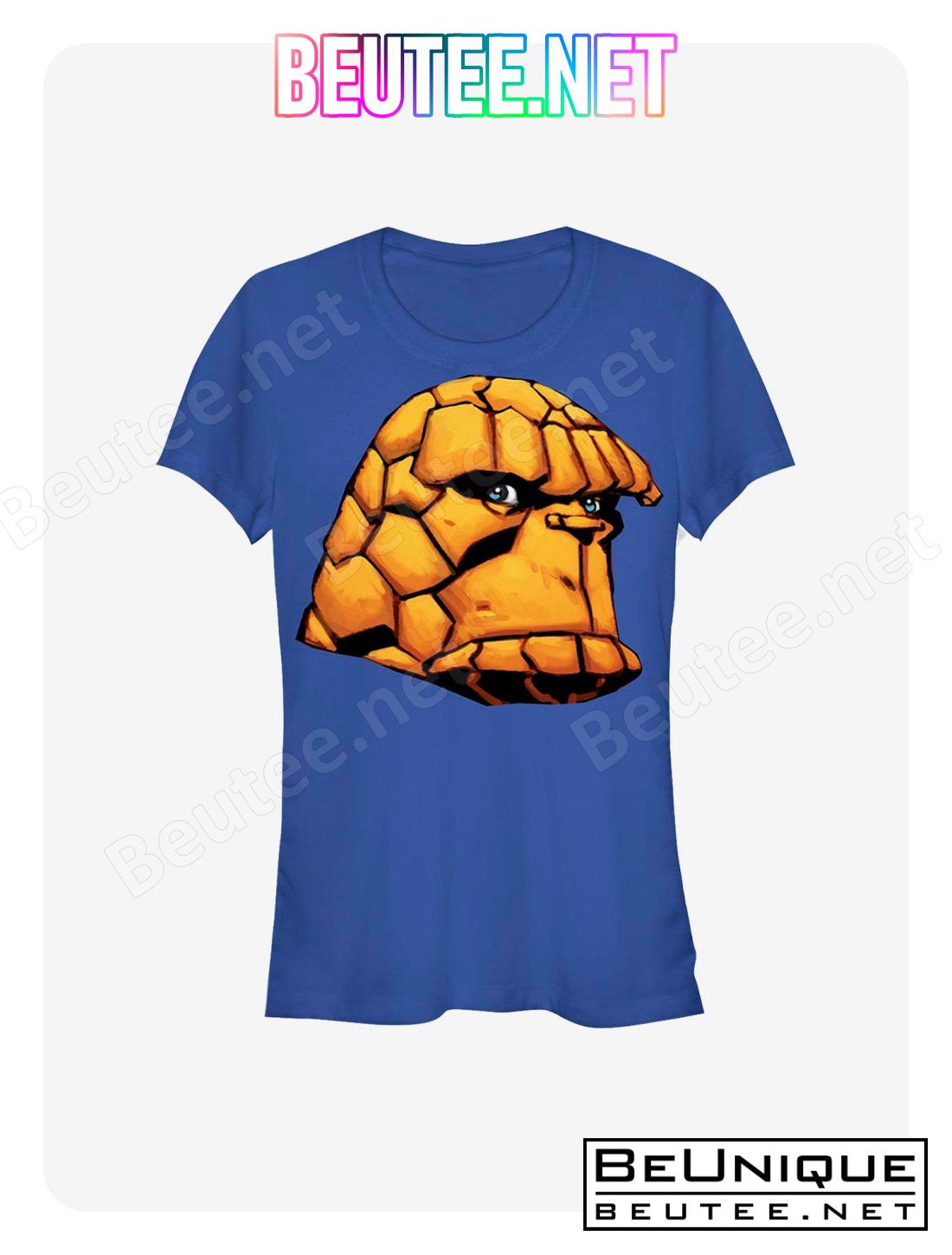 Marvel Fantastic Four Thing Face T-Shirt