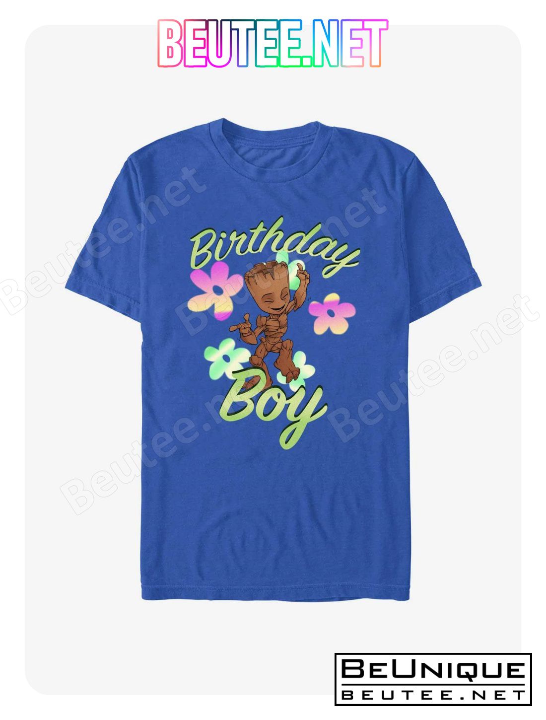 Marvel Guardians of the Galaxy Groot Birthday T-Shirt
