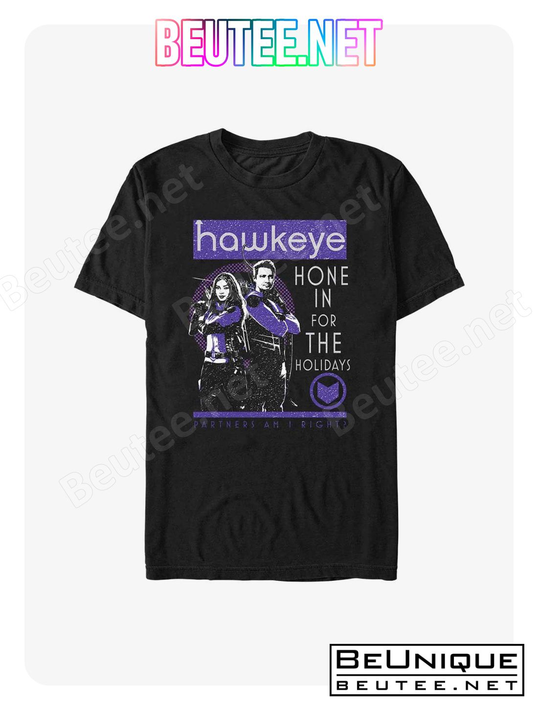 Marvel Hawkeye Hone In For The Holidays T-Shirt