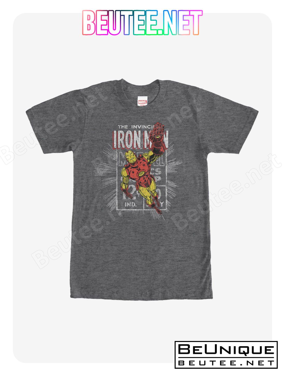 Marvel Iron Man Comic Book Cent T-Shirt