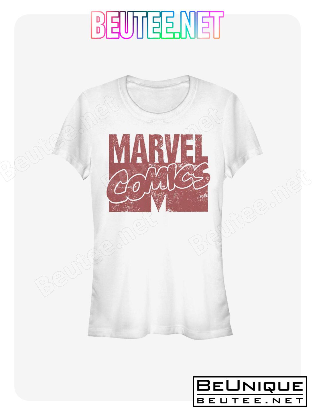 Marvel Logo Distressed T-Shirt