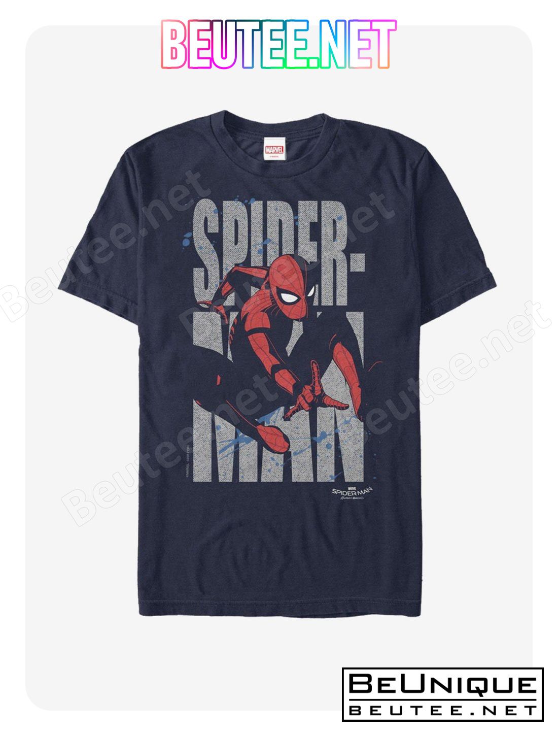 Marvel Spider-Man Homecoming Name T-Shirt