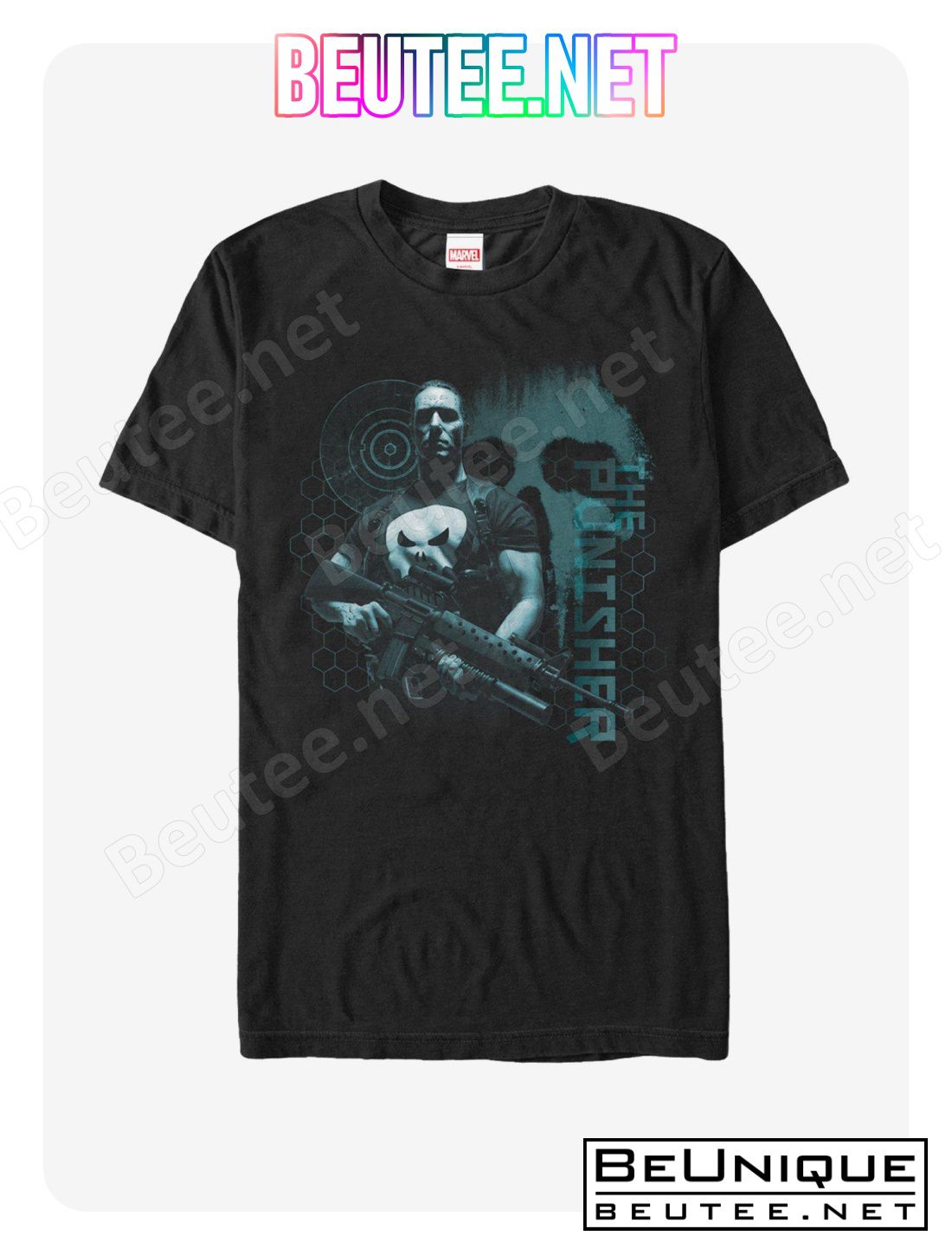 Marvel The Punisher Armed Target T-Shirt