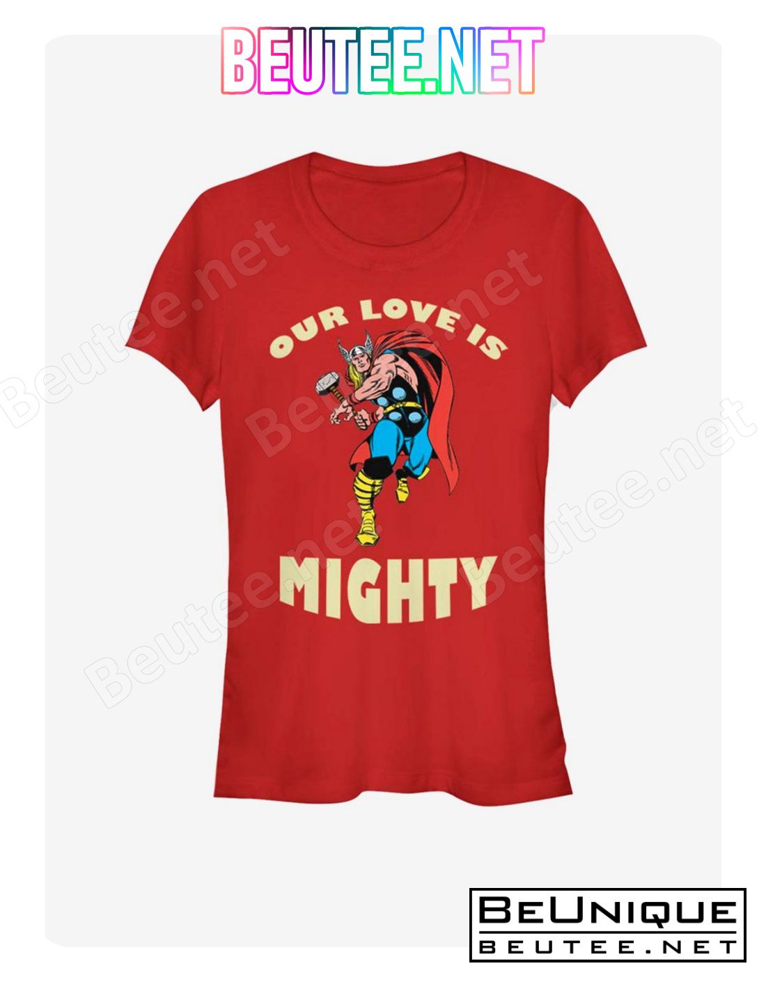 Marvel Thor Mighty Love Valentine T-shirt