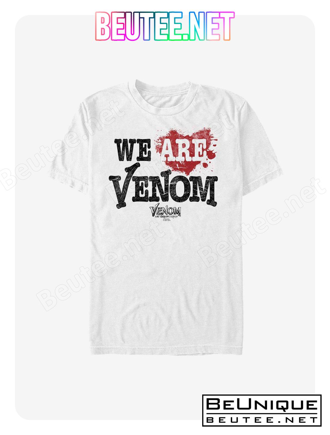 Marvel Venom Splattered We Are Venom T-Shirt