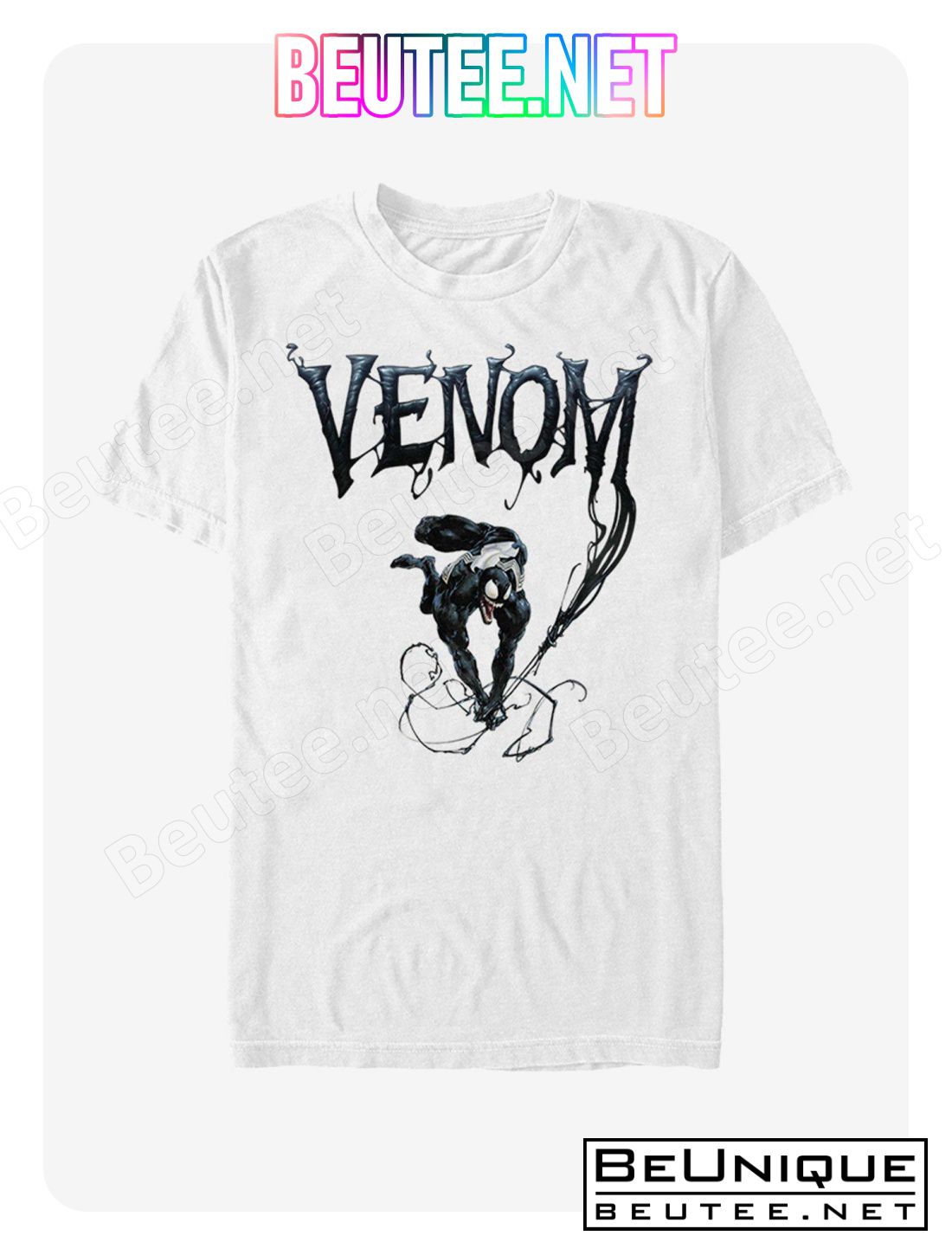 Marvel Venom Symbiote Title T-Shirt