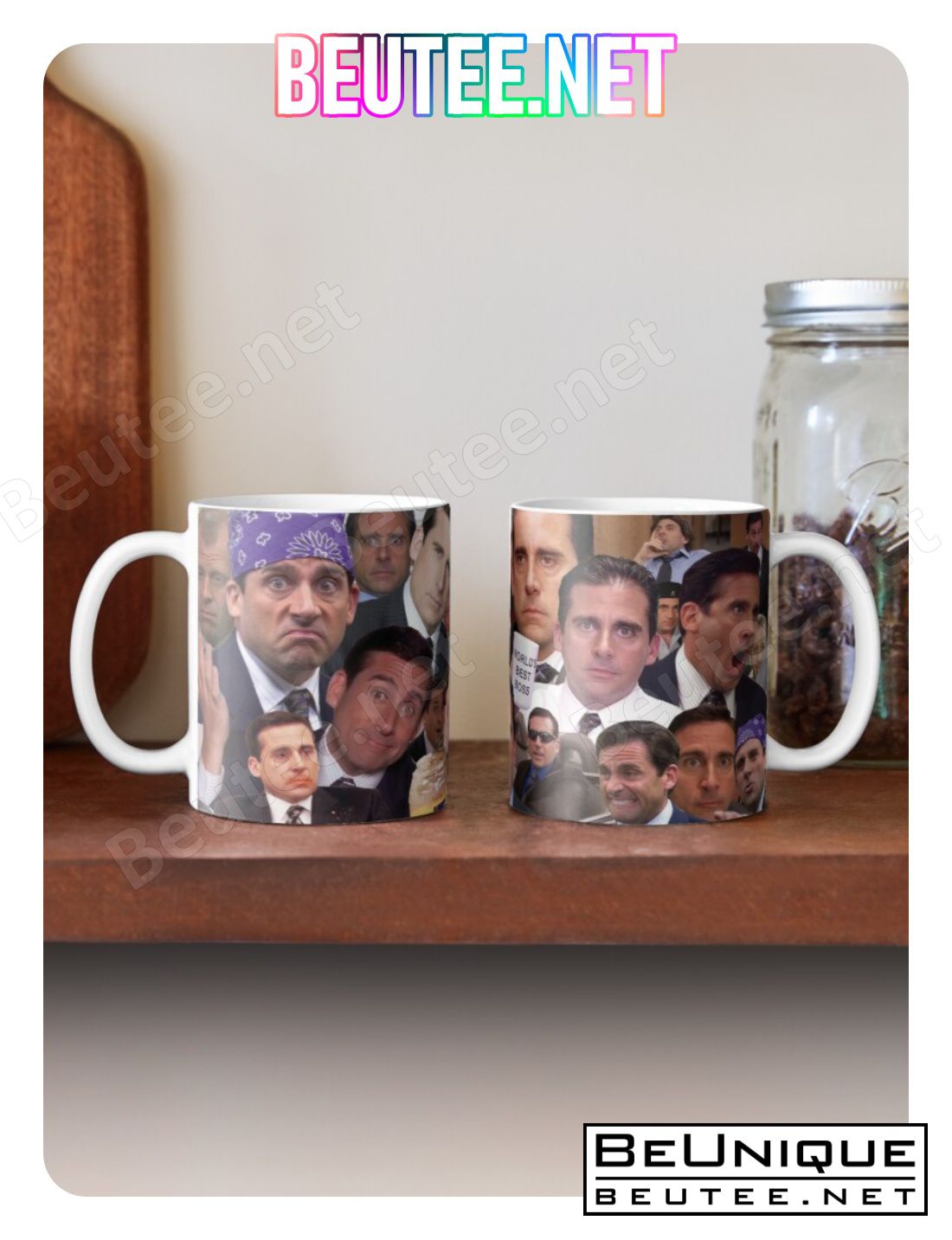 Michael Scott Collage Coffee Mug