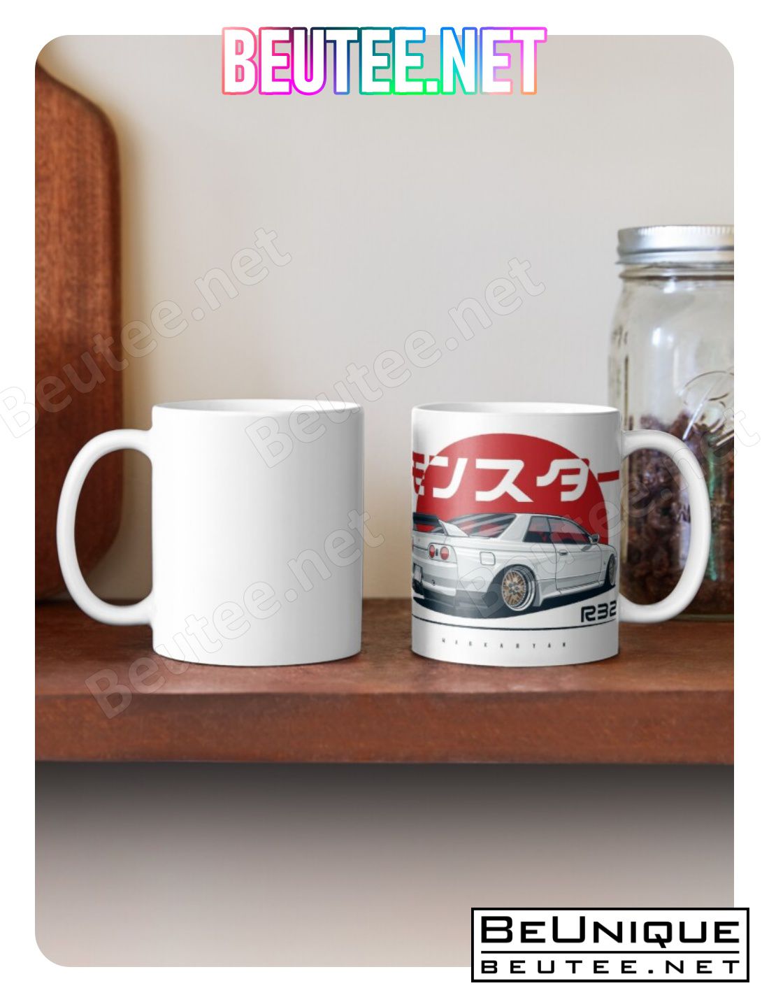 Monster. Skyline R32 Gtr Coffee Mug