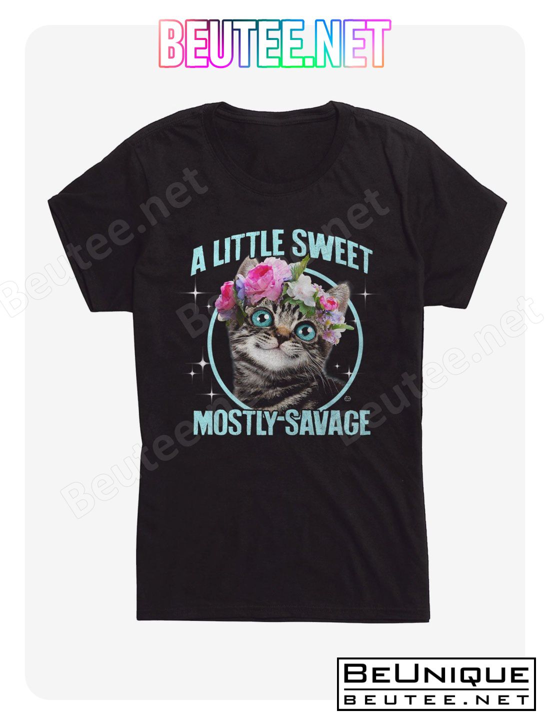 Mostly Savage Cat T-Shirt