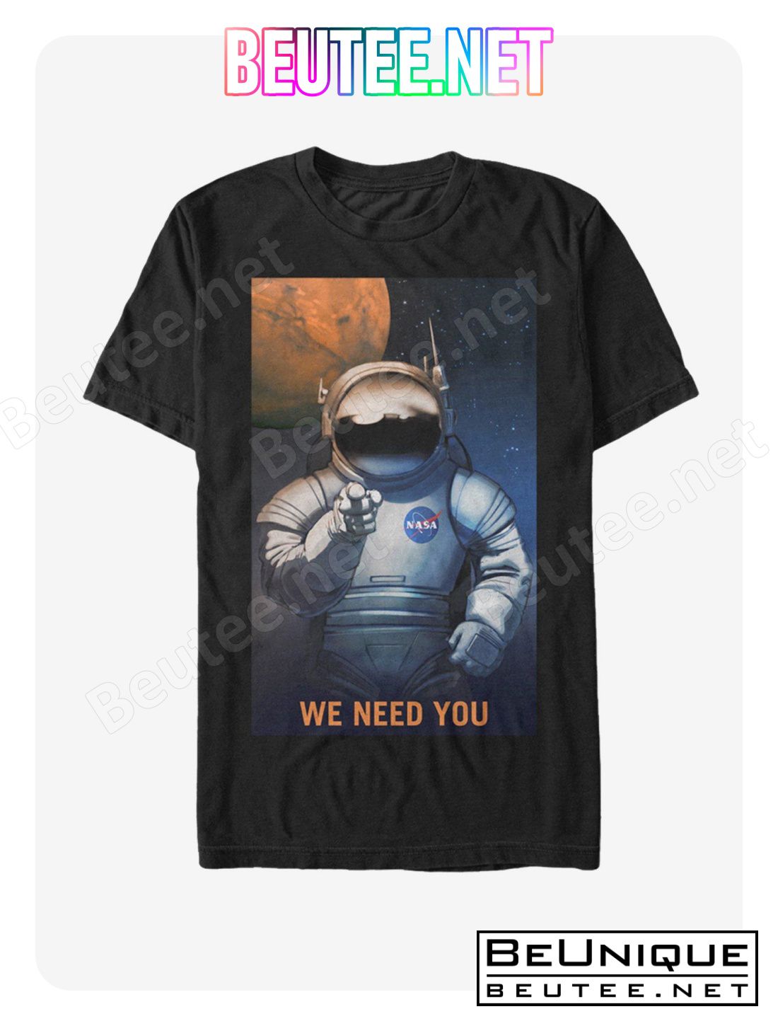 NASA Mars Needs You T-Shirt
