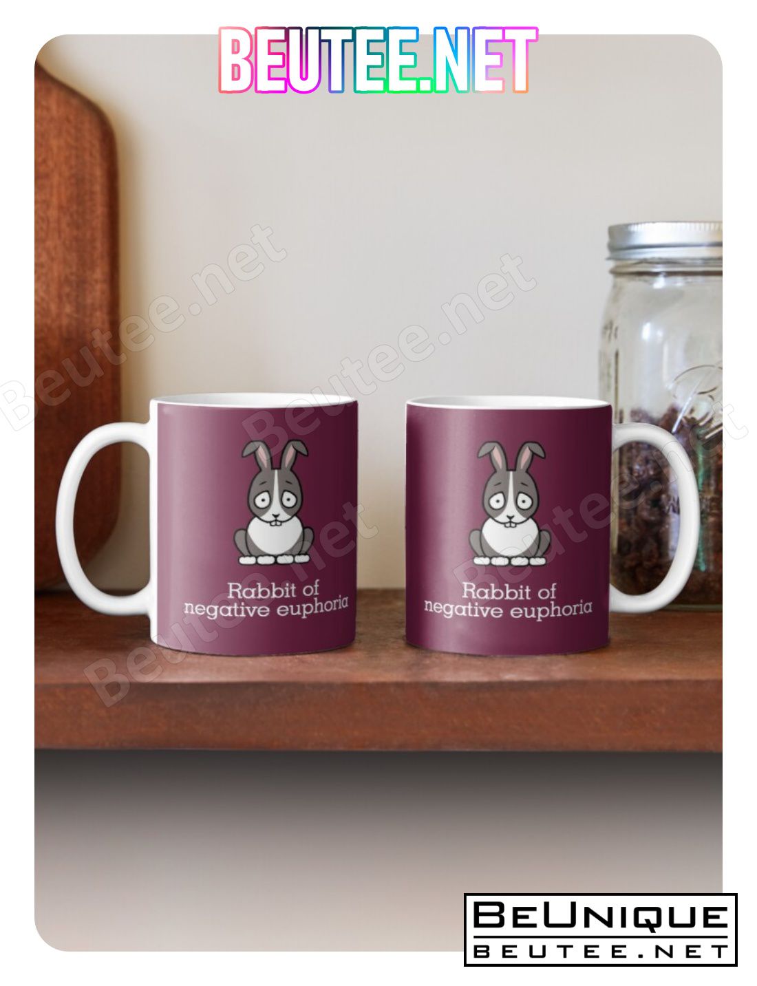 Rabbit Of Negative Euphoria Coffee Mug