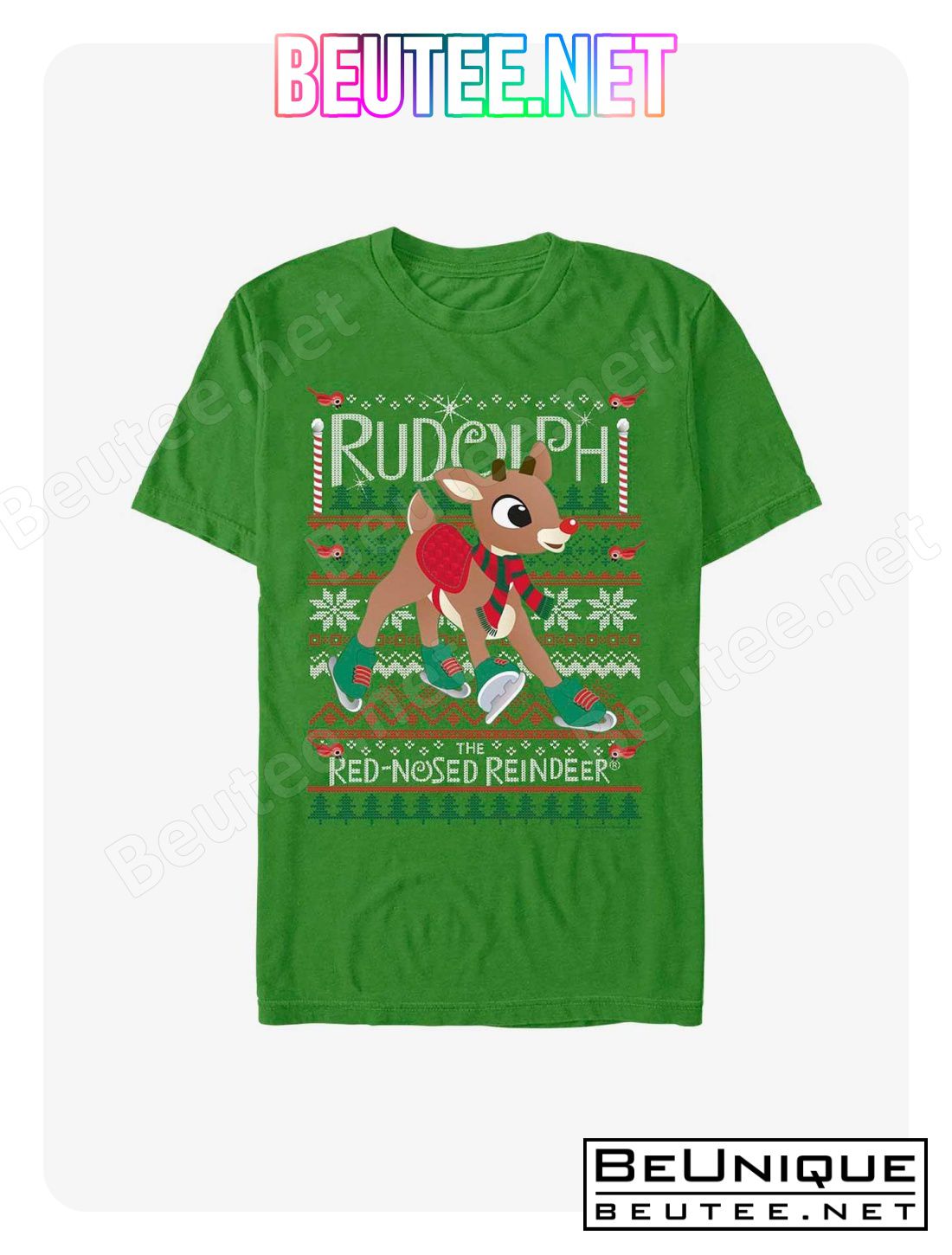 Rudolph The Red-Nosed Reindeer Rudolph Ugly T-Shirt