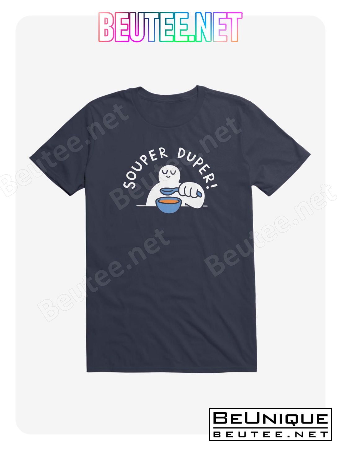 Souper Duper! Navy Blue T-Shirt