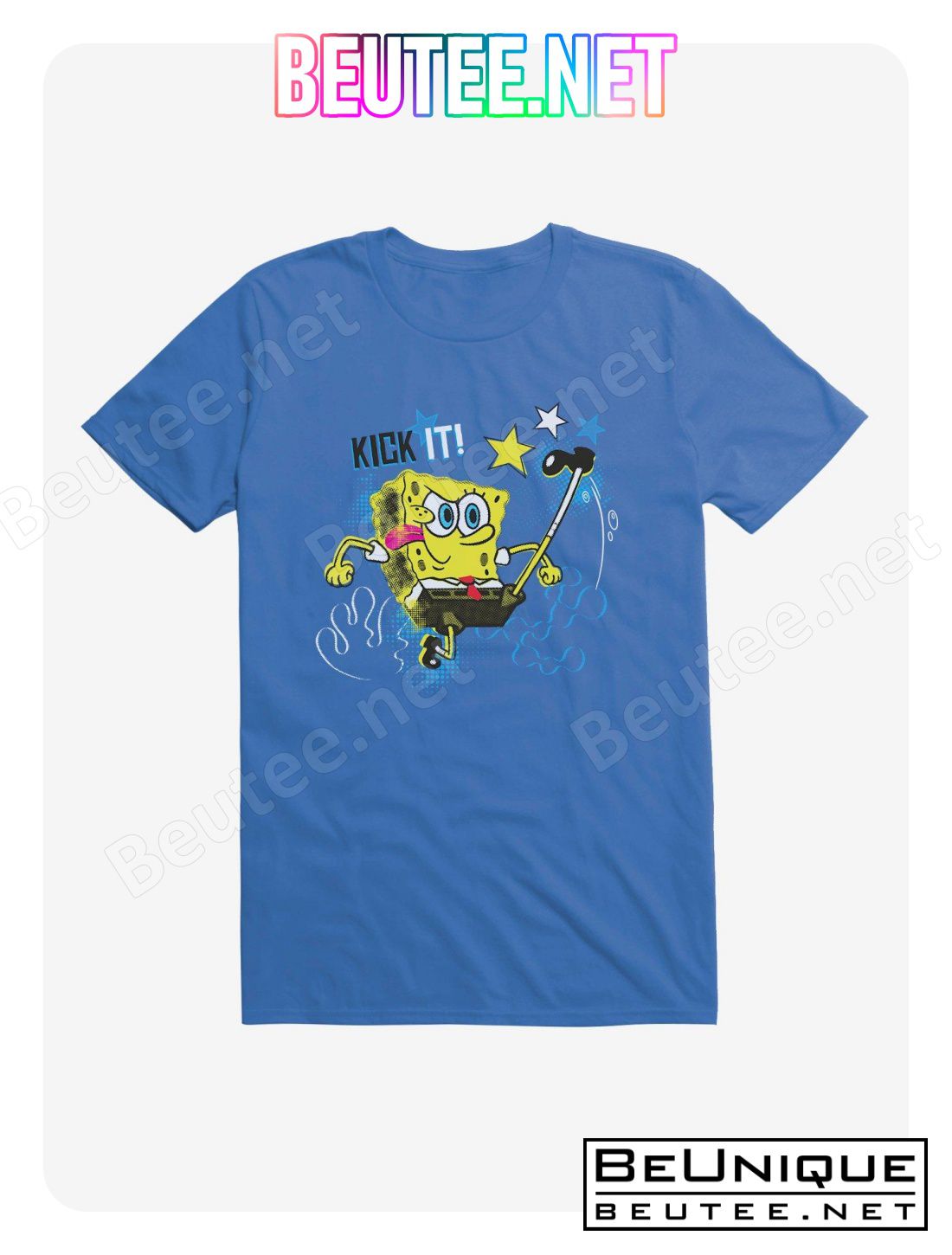 SpongeBob SquarePants Kick It Like SpongeBob T-Shirt