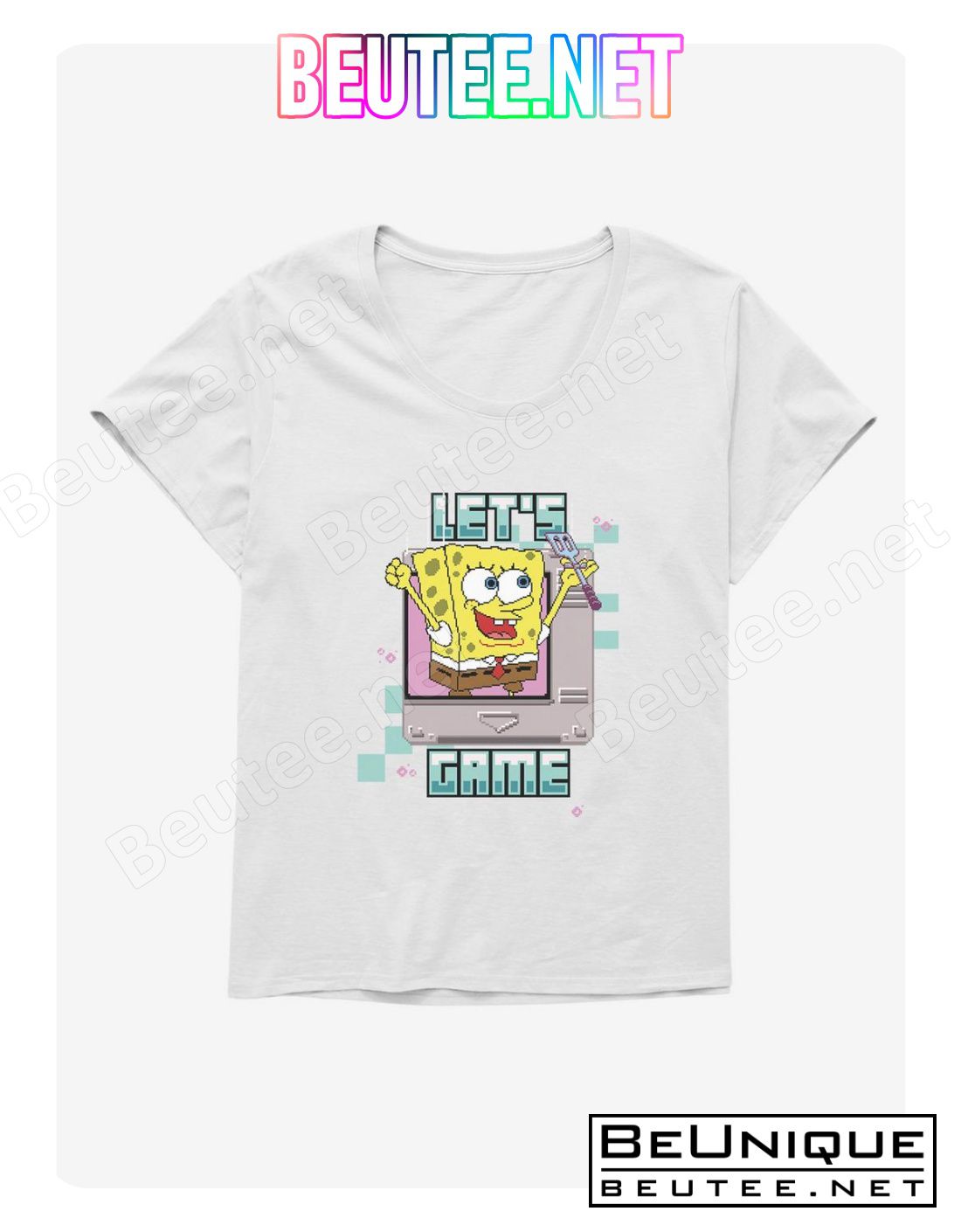 SpongeBob SquarePants Lets Game Spatula T-Shirt