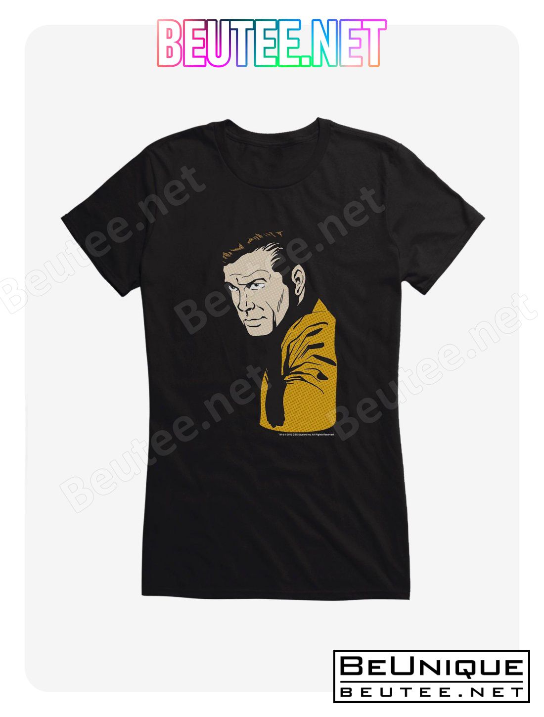 Star Trek Captain Kirk Pop Art T-Shirt
