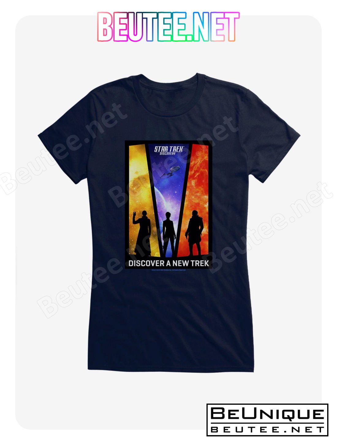 Star Trek Discovery A New Trek Poster T-Shirt