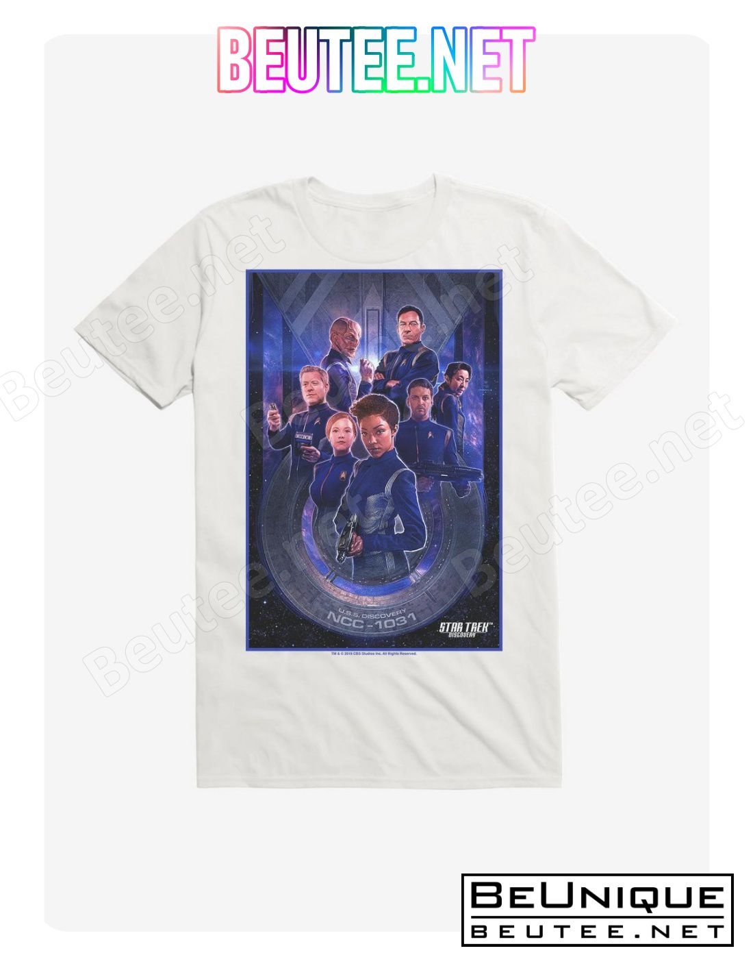 Star Trek Discovery Character Poster T-Shirt