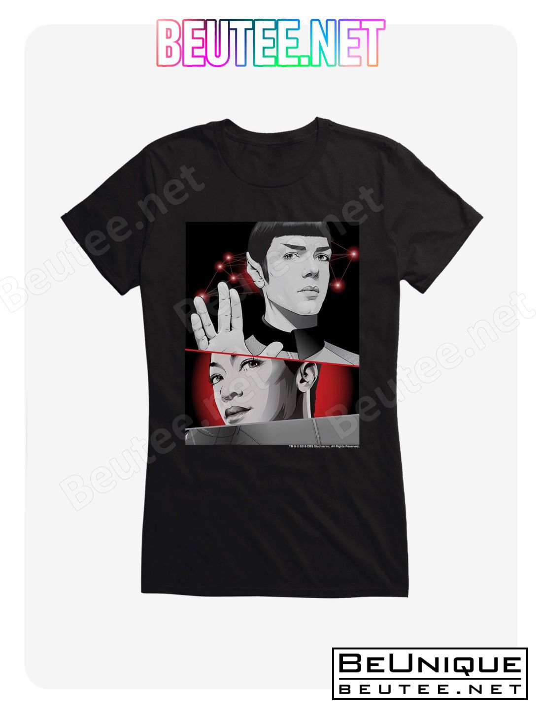 Star Trek Discovery Spock & Burnham T-Shirt