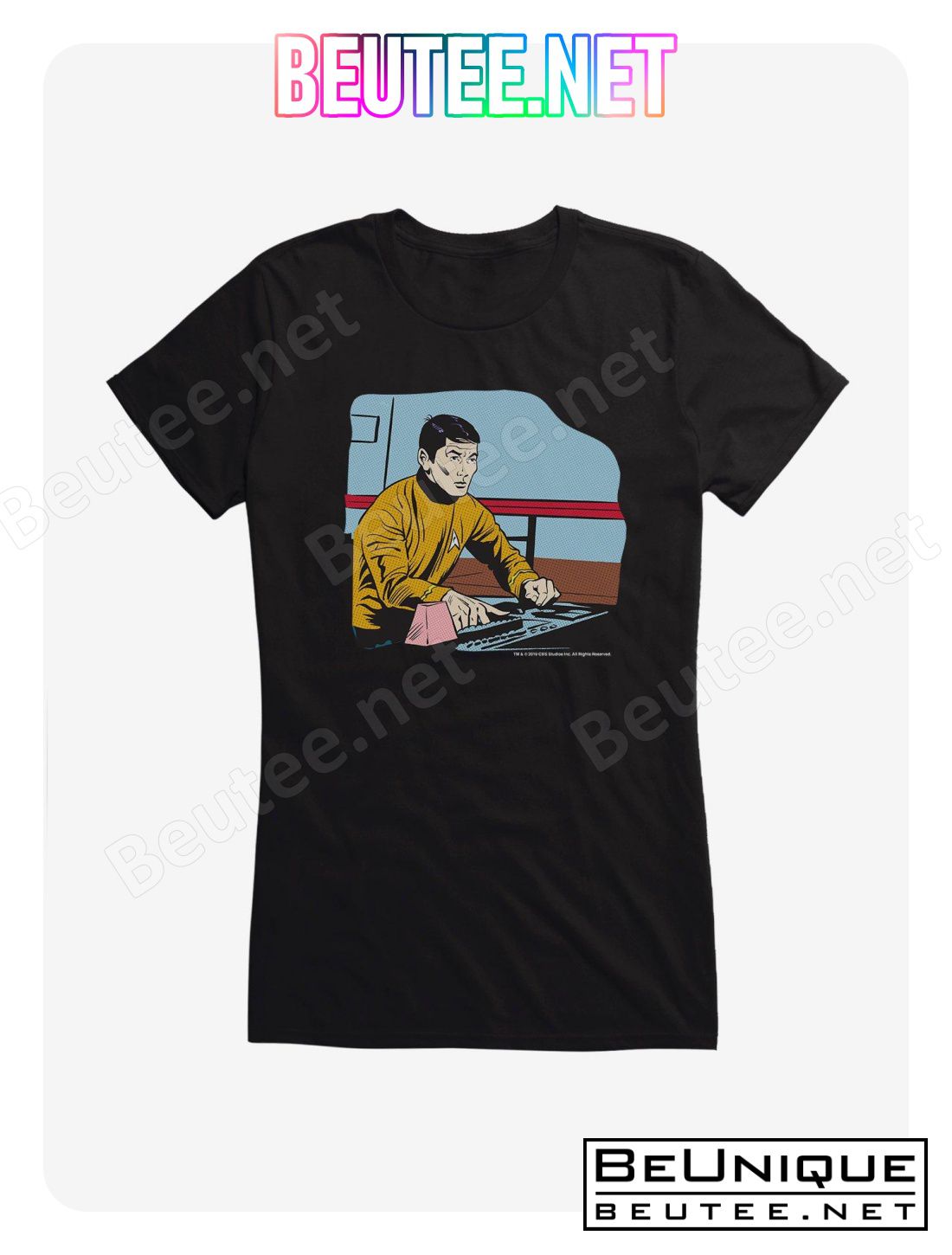 Star Trek Sulu Control Room T-Shirt