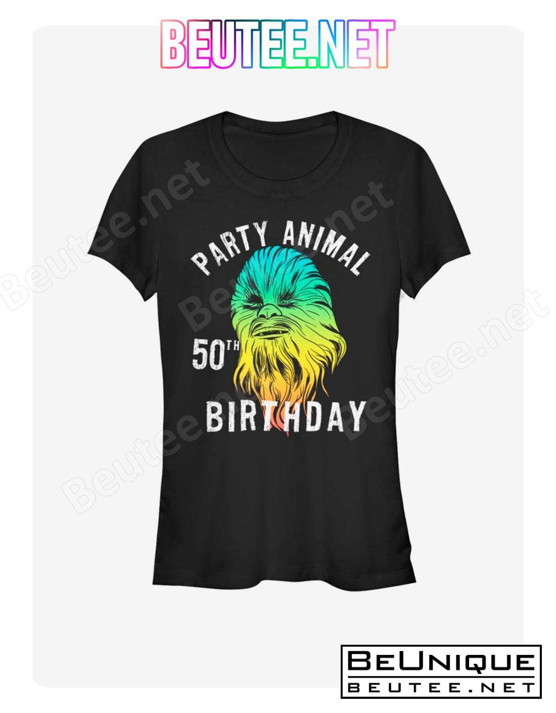 Star Wars Chewie Birthday Fifty T-Shirt