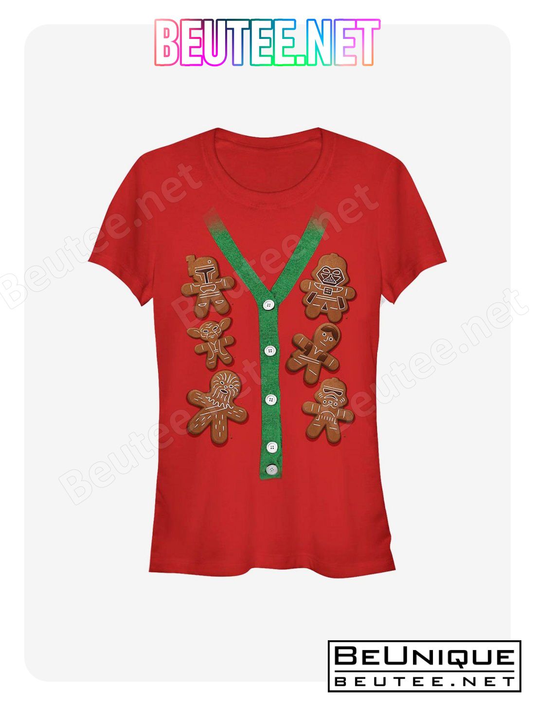 Star Wars Christmas Vest Holiday Cookies T-Shirt