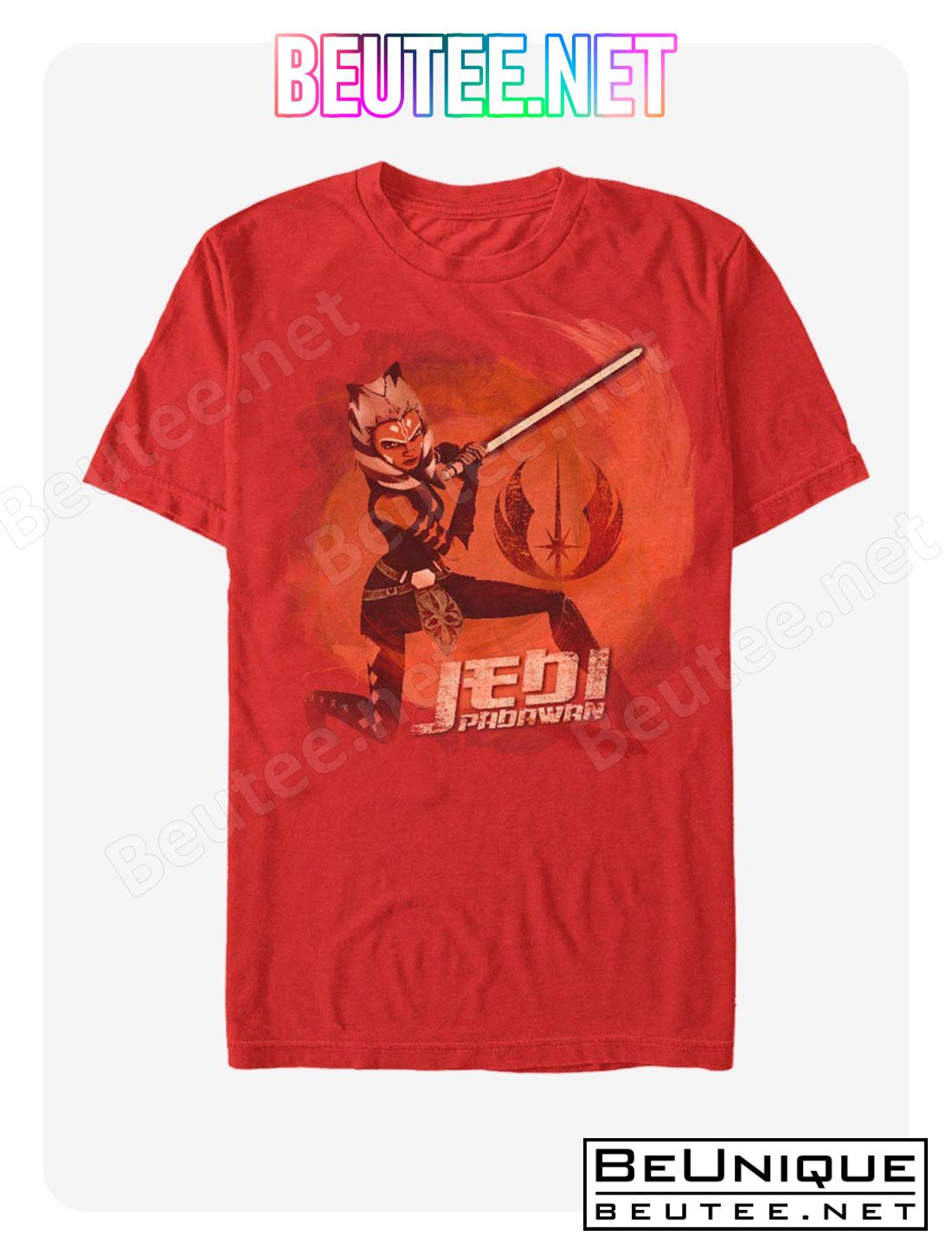 Star Wars Clone Wars Ahsoka Red T-Shirt