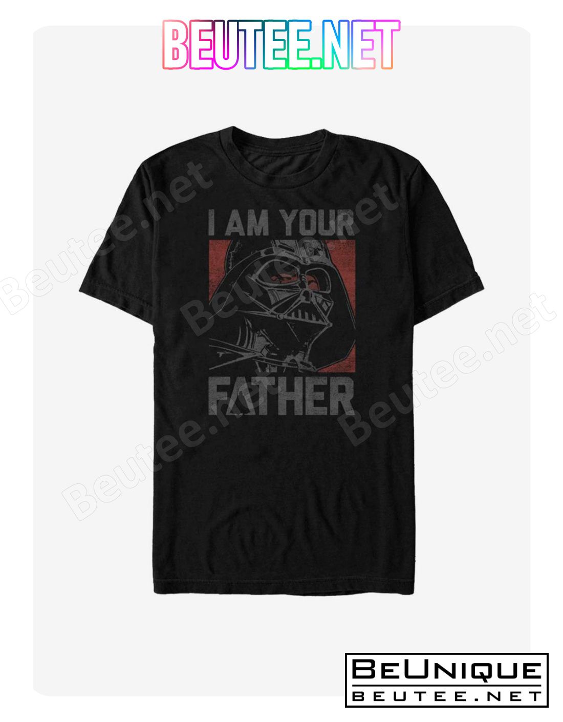 Star Wars Father Figure Darth Vader Helmet T-Shirt