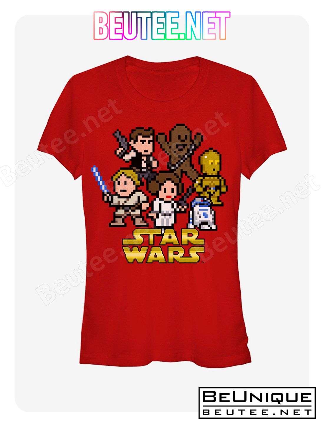 Star Wars Pixel Classic Rebels T-Shirt