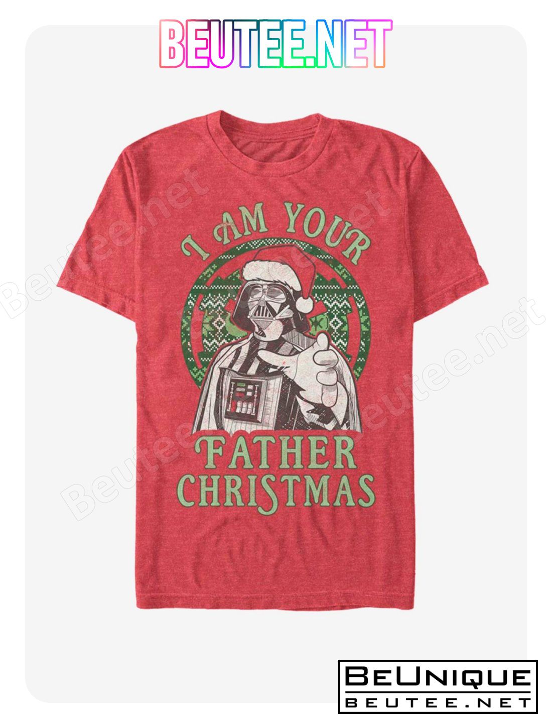Star Wars Santa Vader I Am Your Father Christmas T-Shirt
