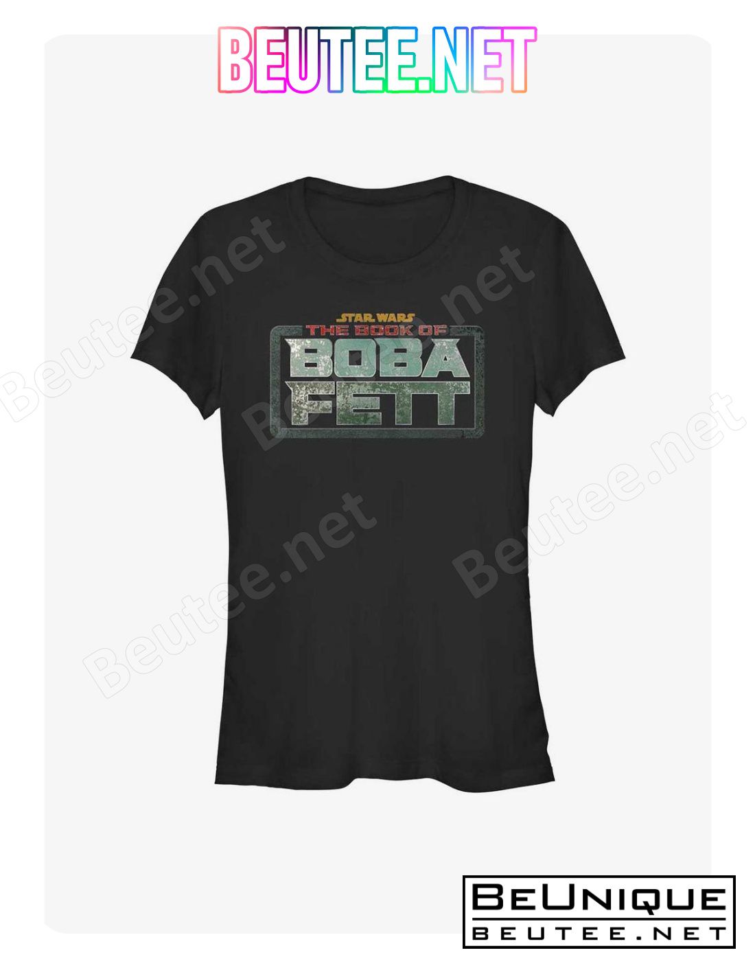 Star Wars The Book of Boba Fett Main Logo T-Shirt