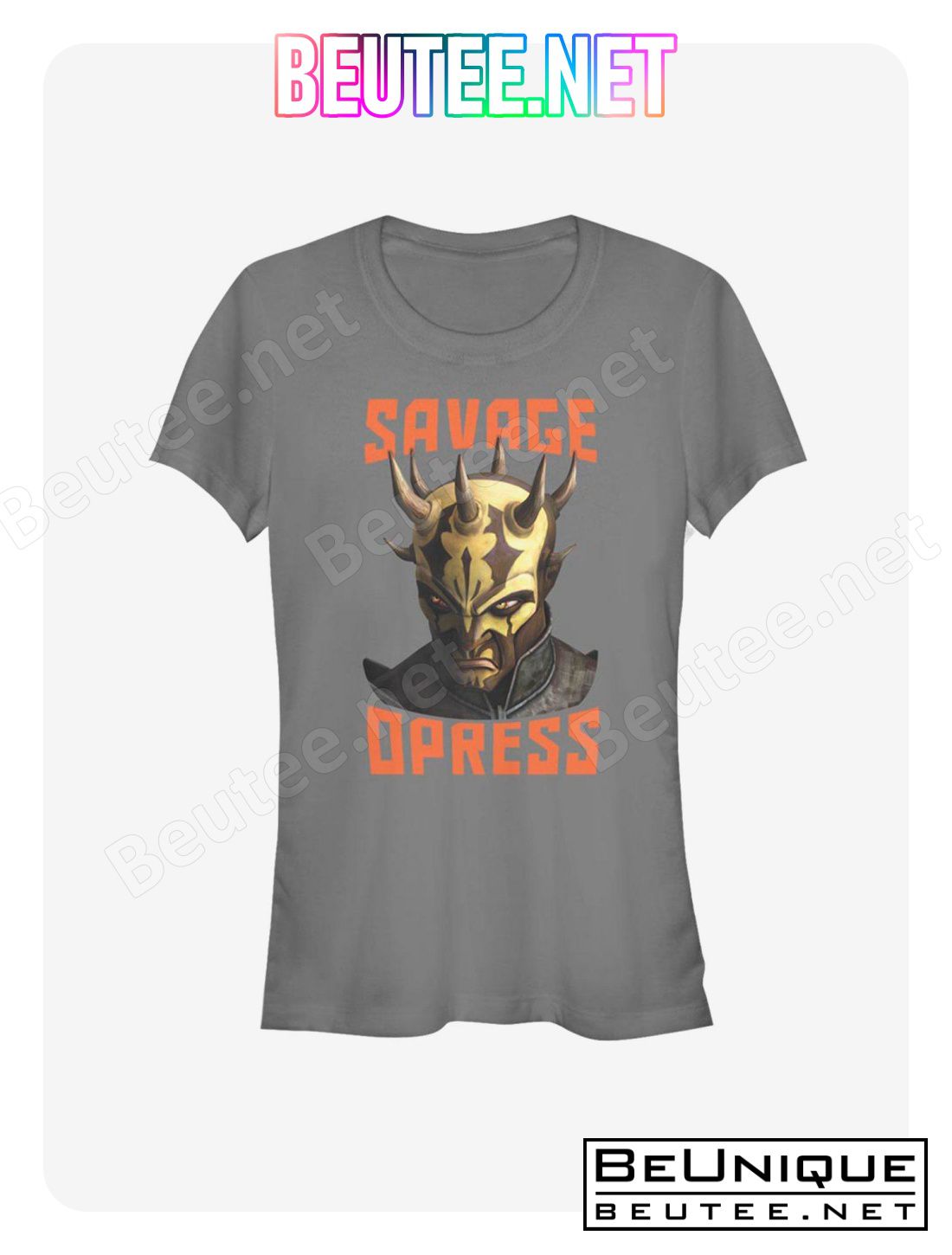 Star Wars The Clone Wars Savage Face T-Shirt