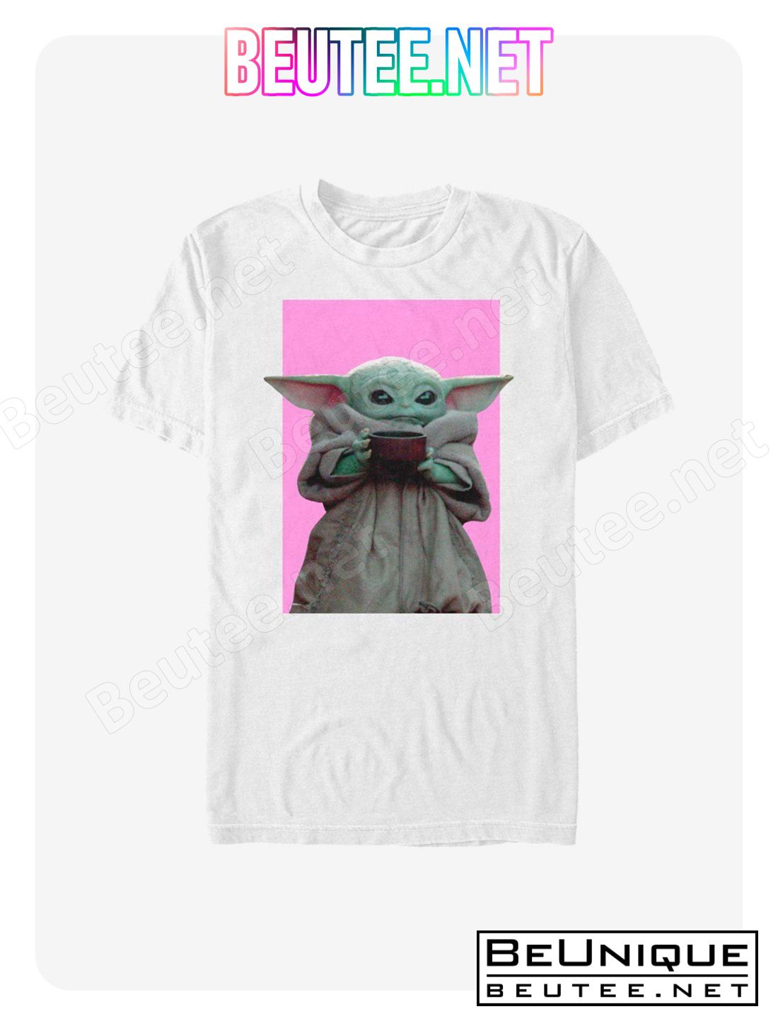 Star Wars The Mandalorian Pink The Child T-Shirt