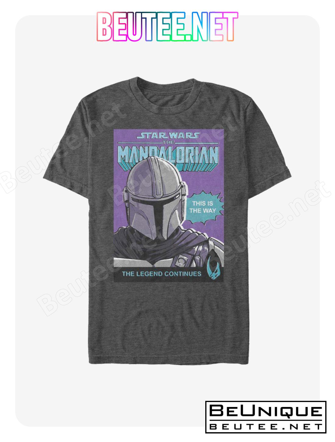Star Wars The Mandalorian This Is The Way Poster T-Shirt