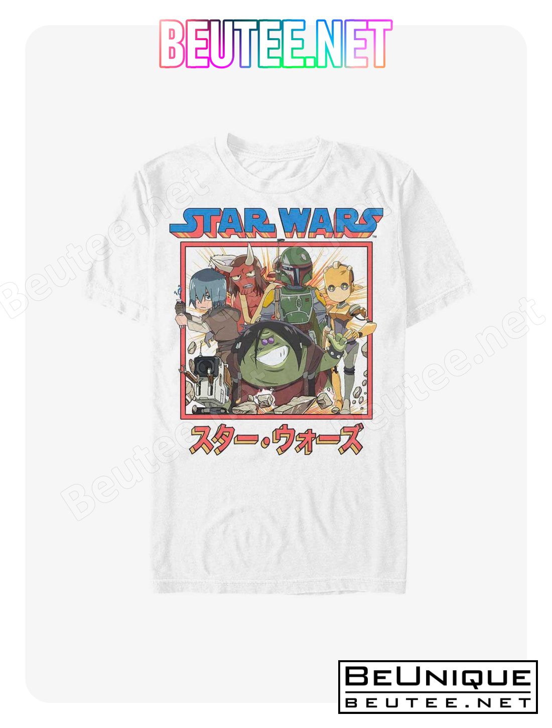 Star Wars Visions Anime Group T-Shirt