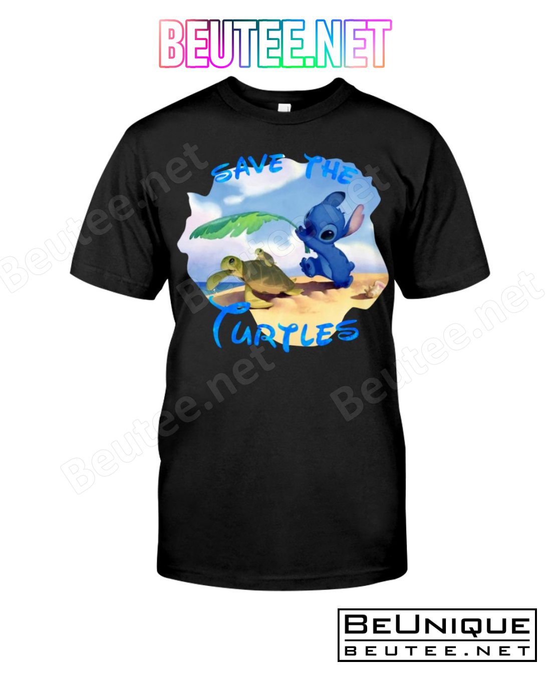 Stitch Save The Turtles Shirt