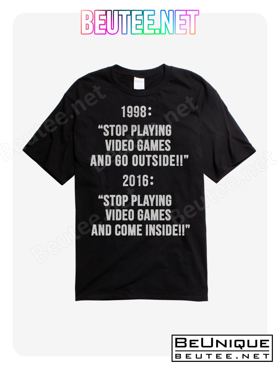 Stop Playing Video Games T-Shirt