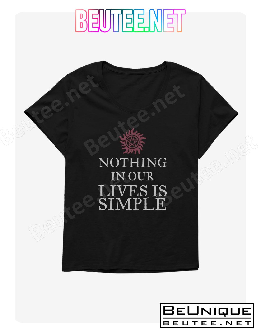 Supernatural Nothing Simple T-Shirt