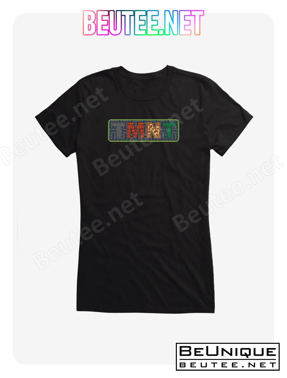 Teenage Mutant Ninja Turtles TMNT Badge T-Shirt