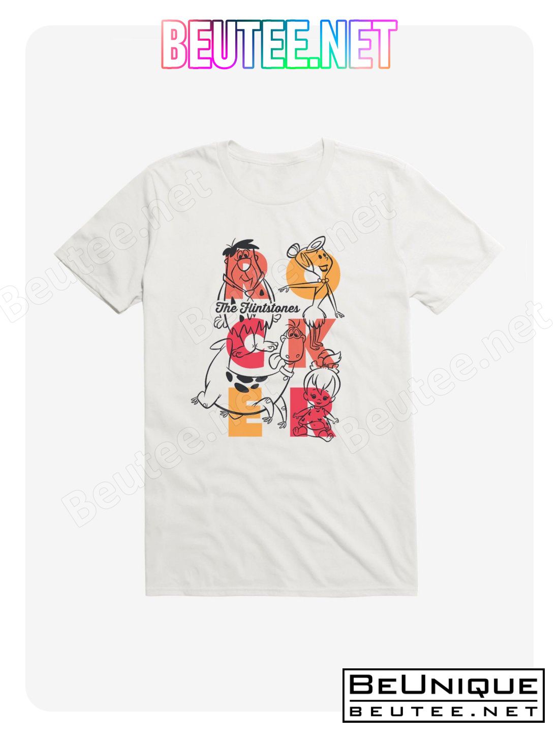 The Flintstones Rocker Family T-Shirt