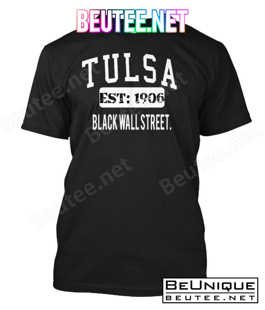 Tulsa Est 1906 Black Wall Street Shirt