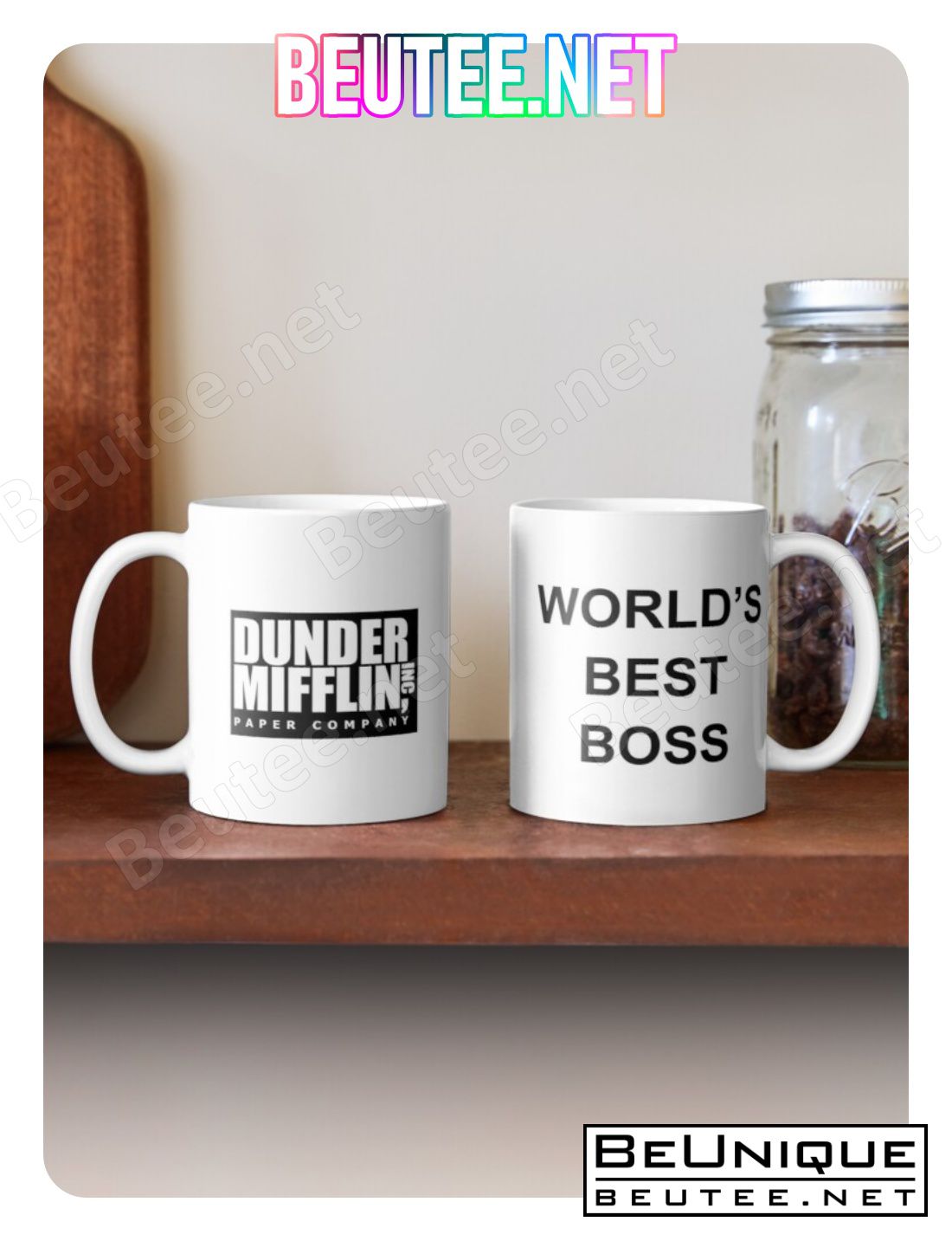 World's Best Boss The Office Dunder Mifflin Coffee Mug