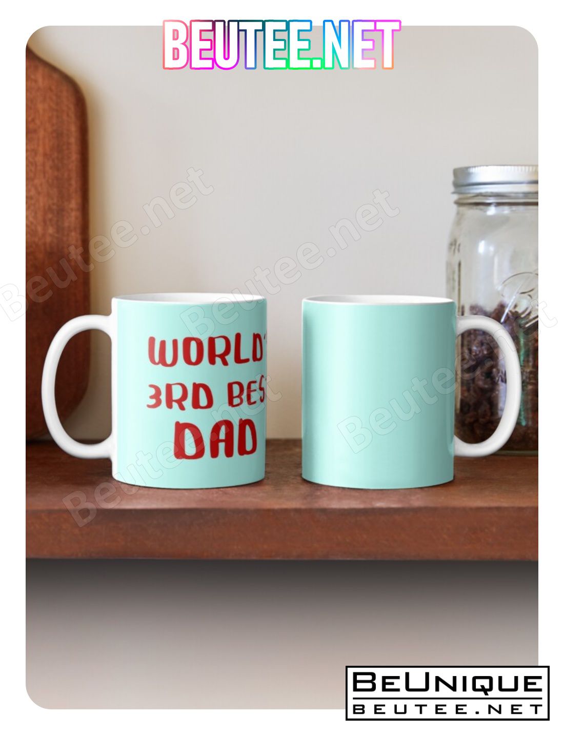 World's Third Best Dad Coffee Mug