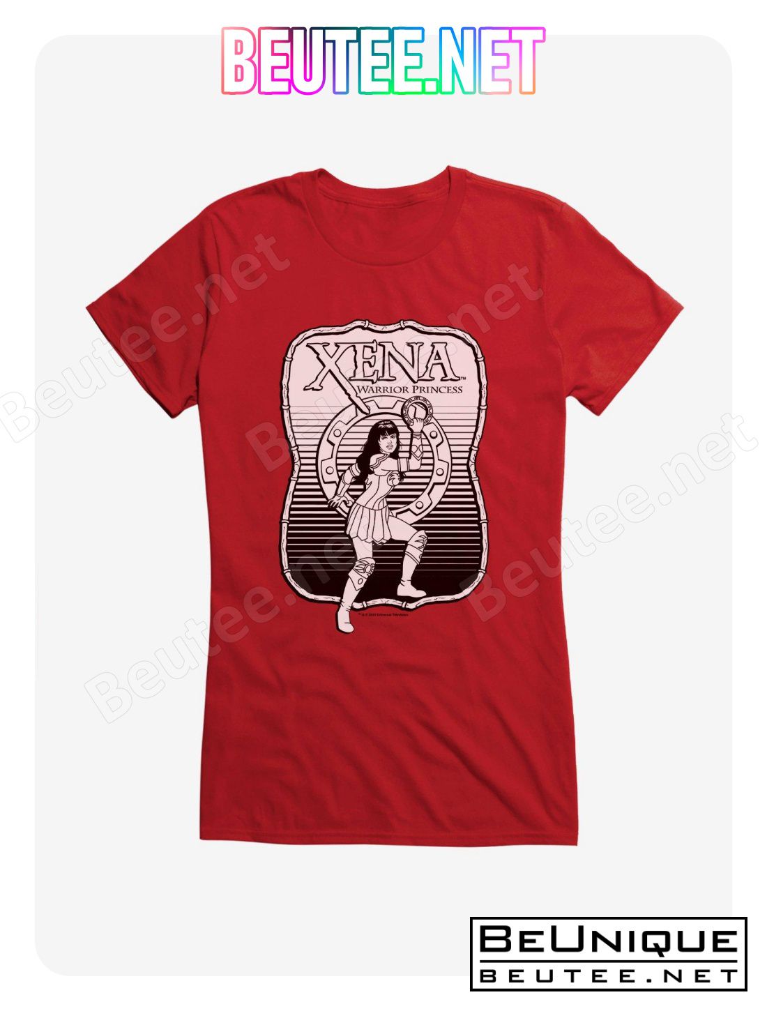 Xena Warrior Princess Sketch T-Shirt